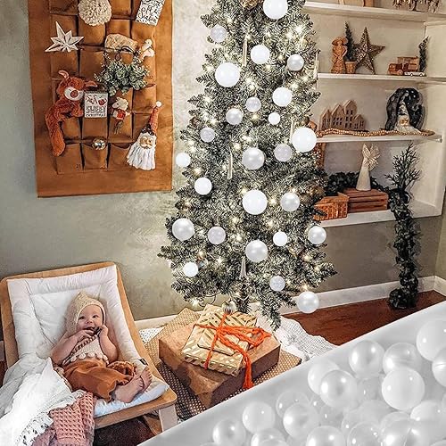 Miniatura 2 de TRENDPLAY 50 bolas de plástico para hoyos de bolas, ideales para gatear bolas y piscinas, despierta la imaginación de tu niño