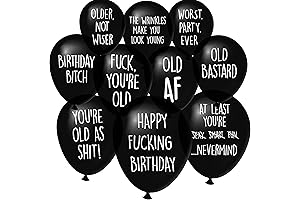 32 Pack Funny Adult Birthday Decorations