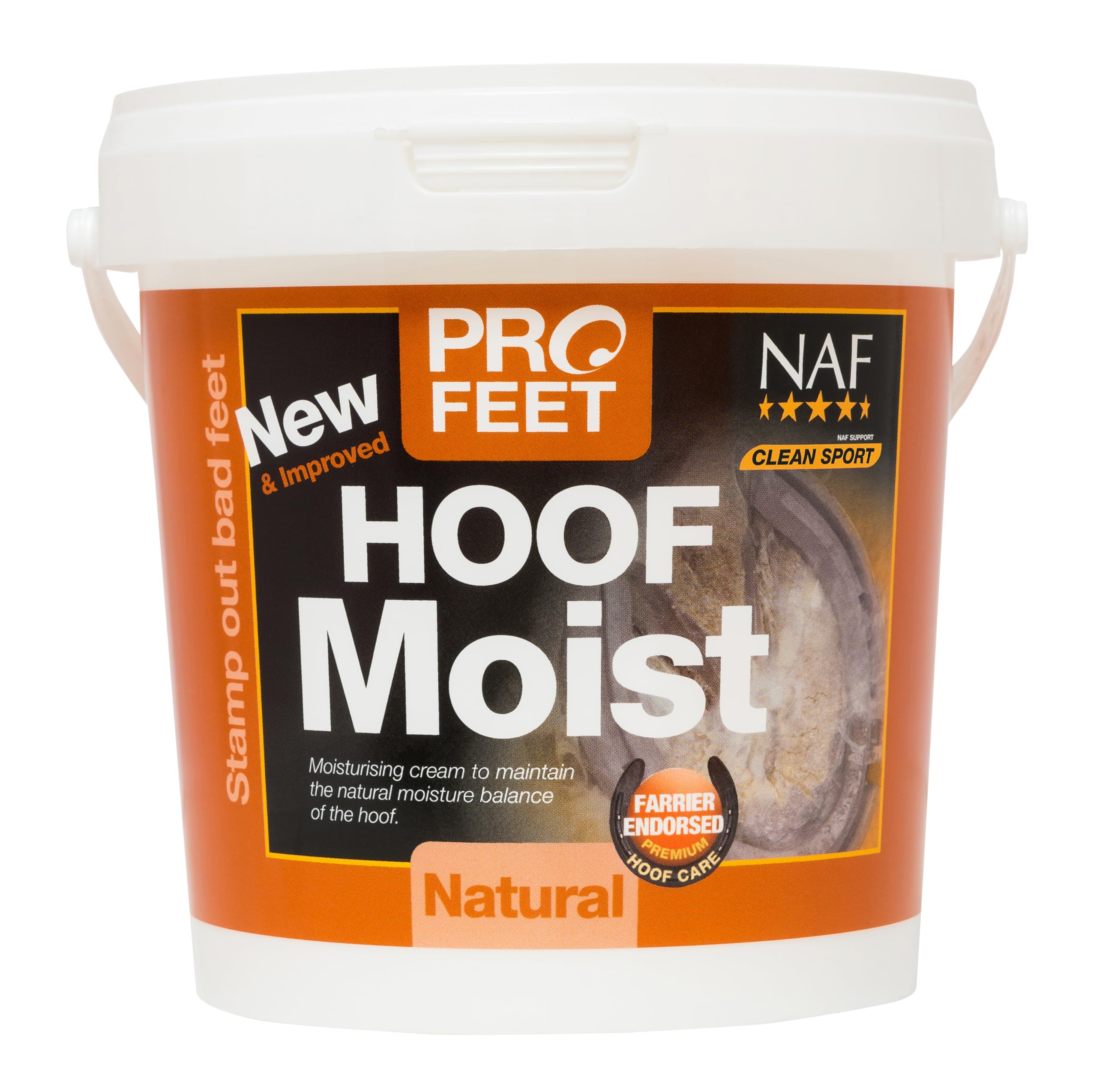 Naf Profeet Hoof Moist For Horses - Natural - Tub 900G