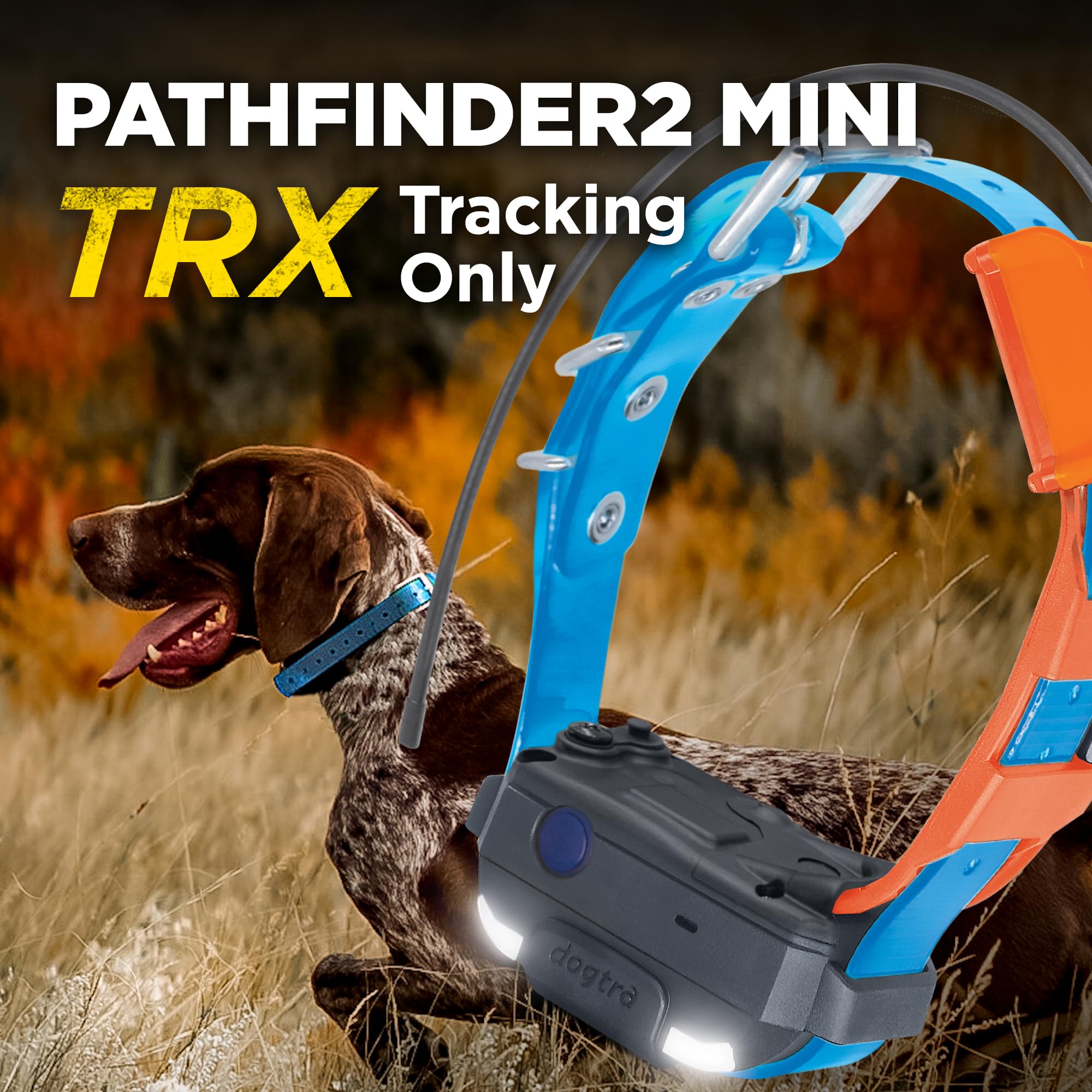 Dogtra Pathfinder 2 Mini TRX Additional Receiver Dog GPS Tracker LED Light Blue Collar SmartWatch Compatible Rechargeable Waterproof Free Offline Maps No Monthly Fee Smartphone Required - image 4