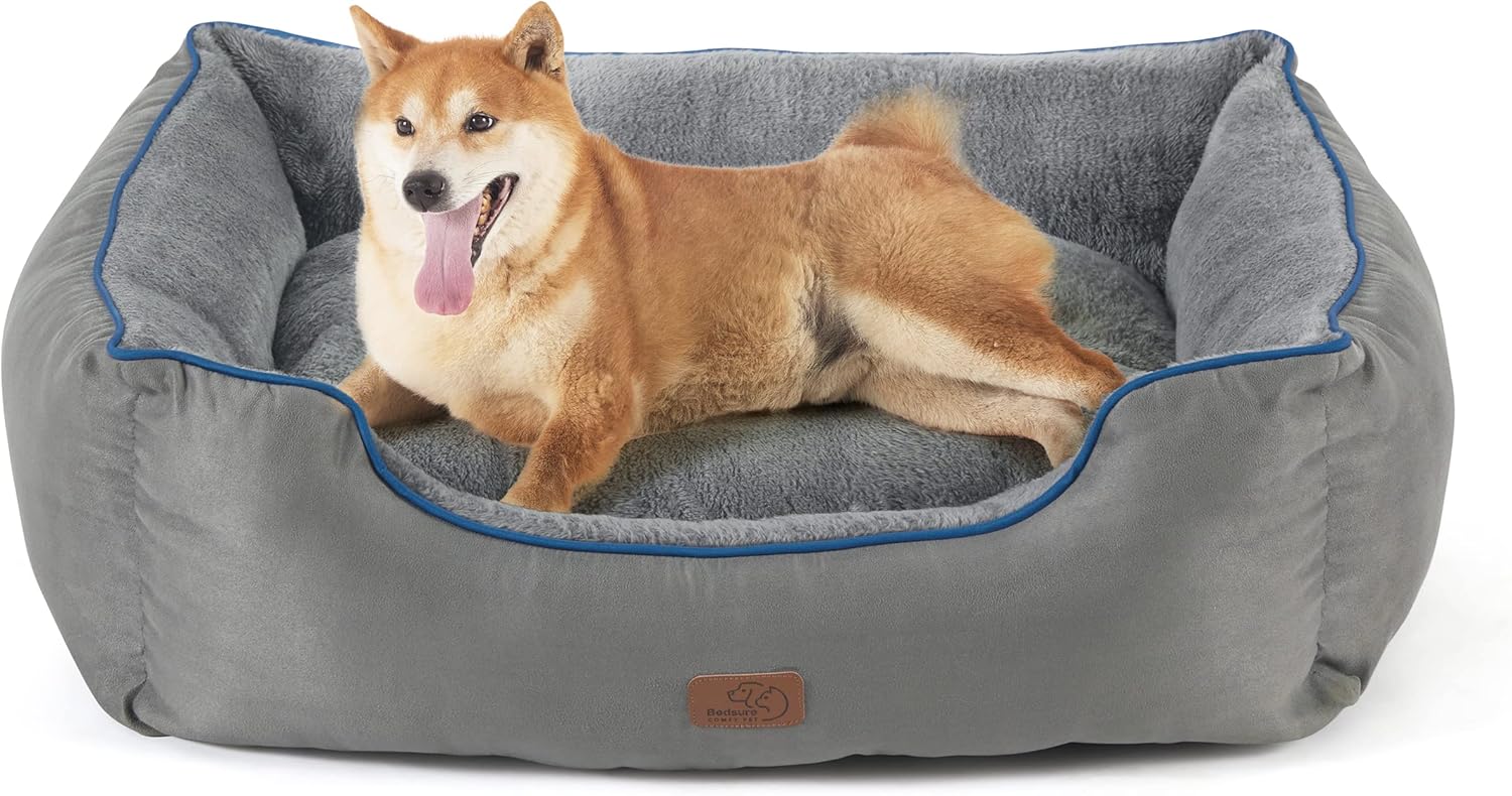 Bedsure Large Dog Beds Washable Indoor Puppy Bed for Large Pet