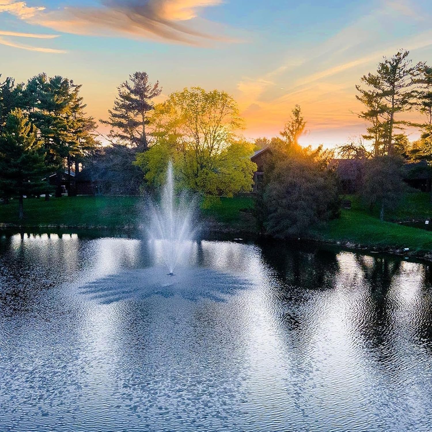 Scott Aerating Fountain - 3/4 HP, 230V, 100-Ft. Power Cord, Model Number DA-20 3/4HP 230V