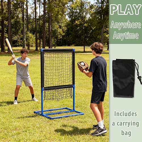 Miniatura 8 de Objetivo de zona de strike de béisbol para bolas de plástico Compatible con entrenamiento de lanzamiento de Wiffle Ball y Blitzball Fácil
