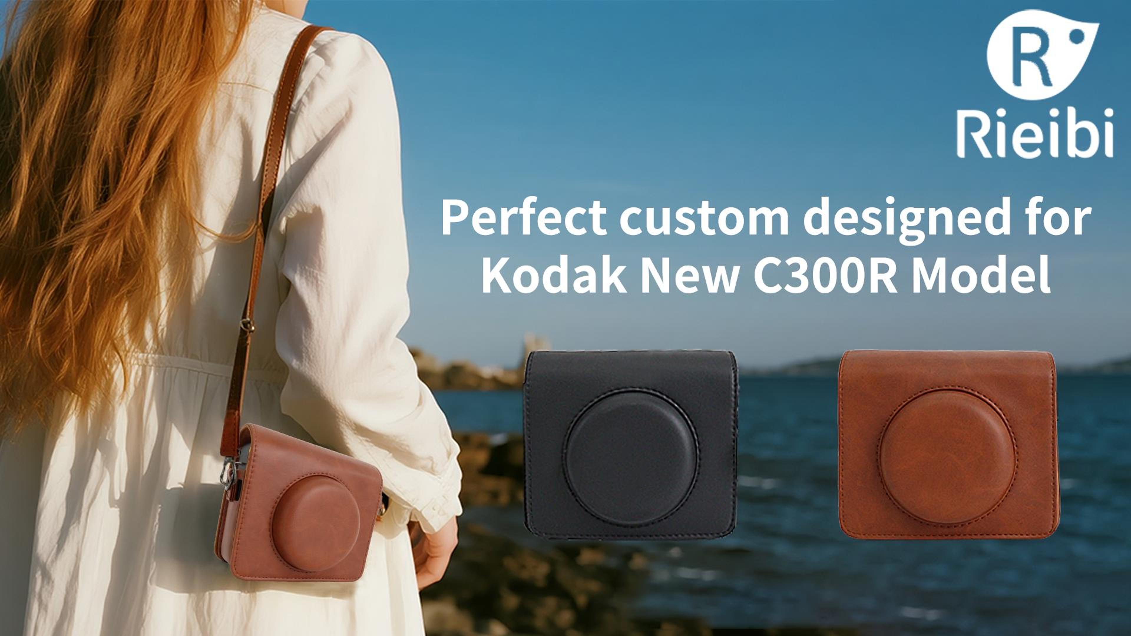 Amazon.com : Rieibi Kodak Mini Shot 3 Retro Case (New Model), PU