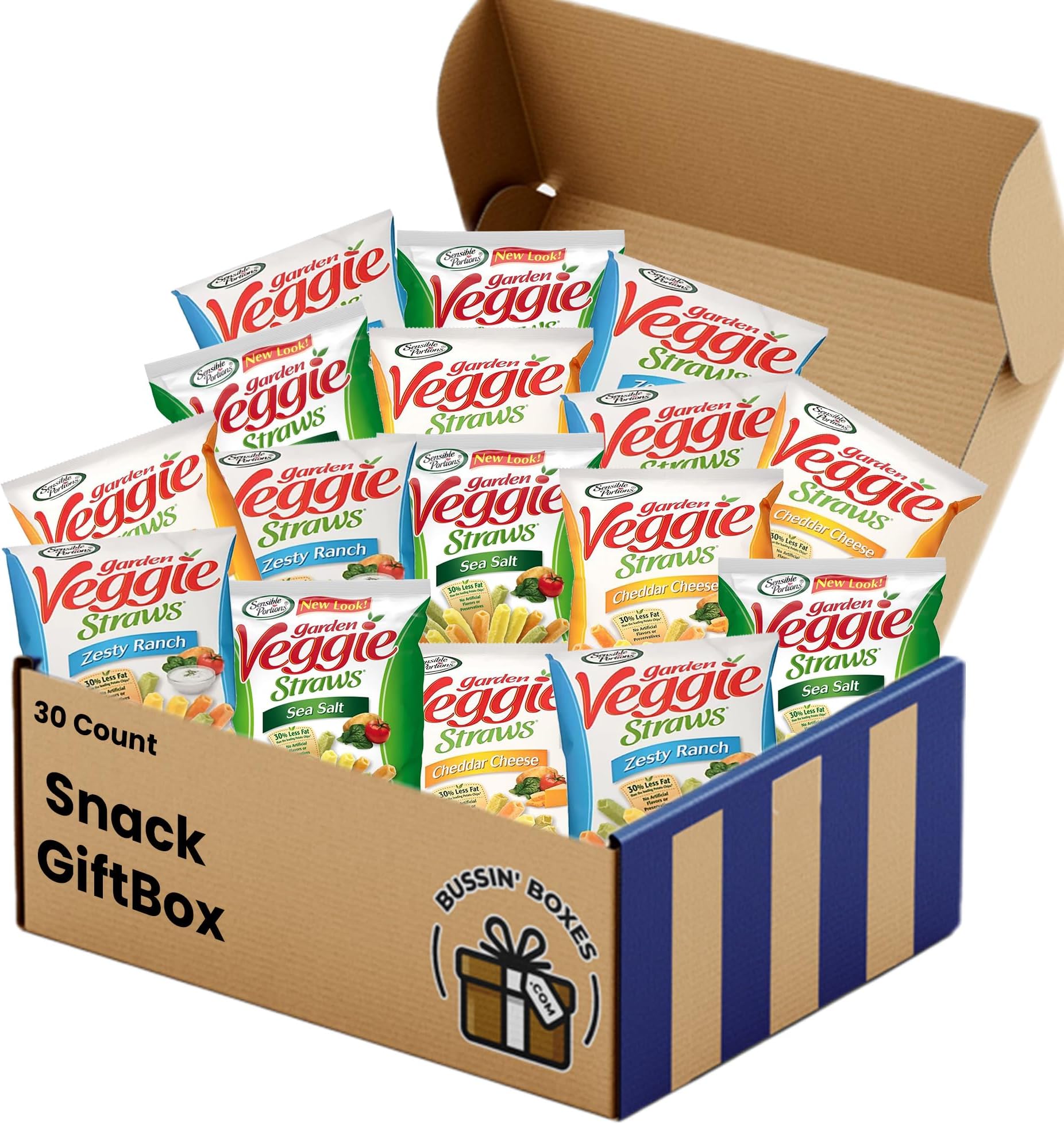 Garden Veggie Straw Variety Pack (30 Count)