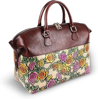 ArtsEye Genuine Leather Handbags for Women Satchel Tote Bags Top Handle Bags