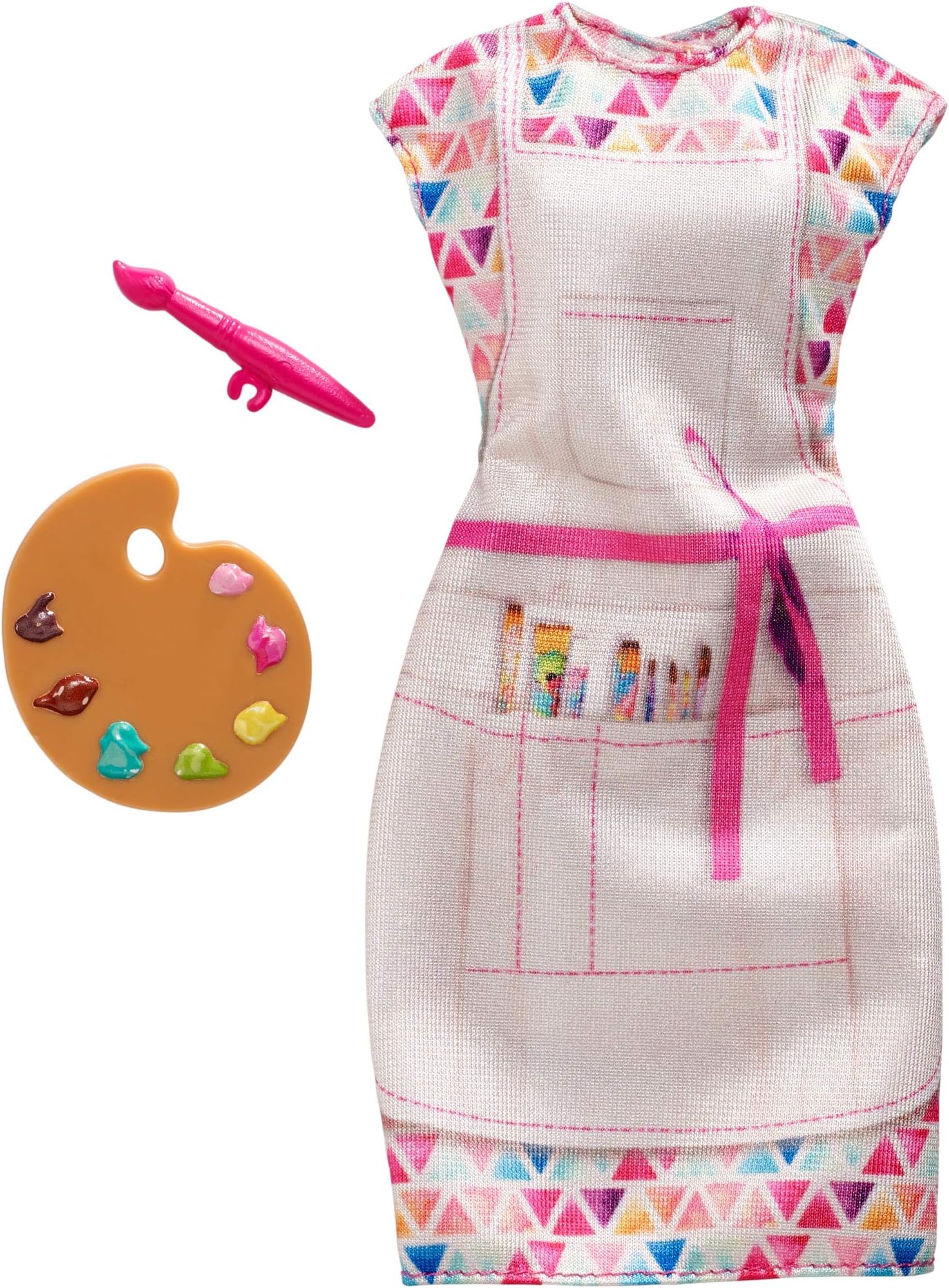 BarbieCAREER FASHIONS ASST. CDU FYW87, Multi-Colour, FXH98, Careers Fashion Pack 3