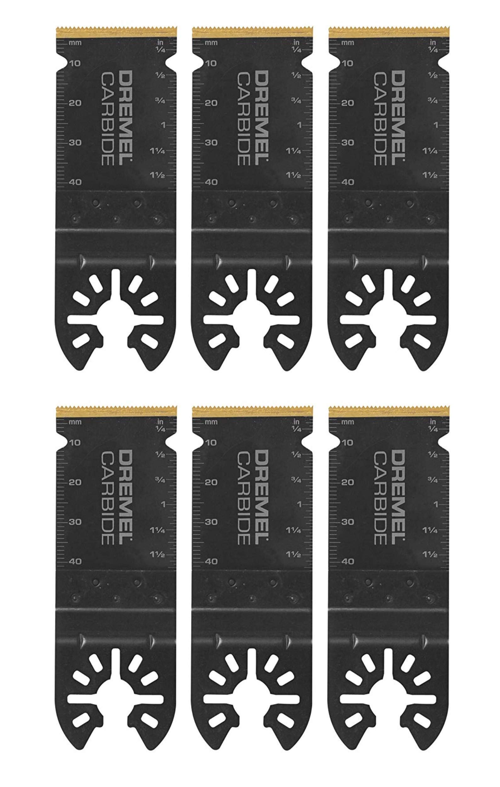 Dremel Multi-Max 1.7 x 1-1/2 in. L Carbide Flush Cut Saw Blade 3 pk2