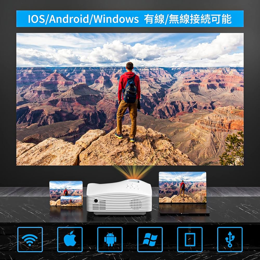 ルームシアター プロジェクター Wifi 7000ルーメン 1080P HD 81eTFh32I5L._UF1000,1000_QL80_.jpg