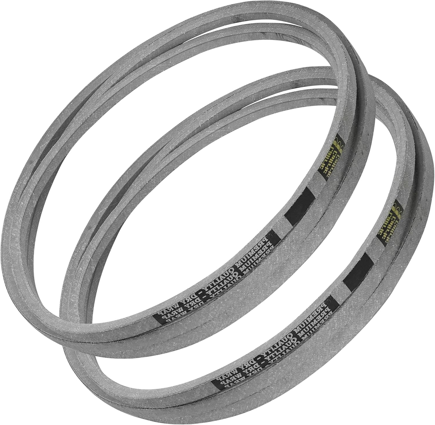 Caltric 1-633127-SL 1-633127 633127 52" 60" Deck Belt Compatible with Exmark FR524 FR604 FR724 Lazer Z AS XS DS LZ27 LAS23 LAS25 LAS28 LXS25 LXS29 LXS31 LXS35 LZS902 / Compatible with Toro Qty 2