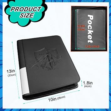 Comic Book Binder, 40 Clear Pockets