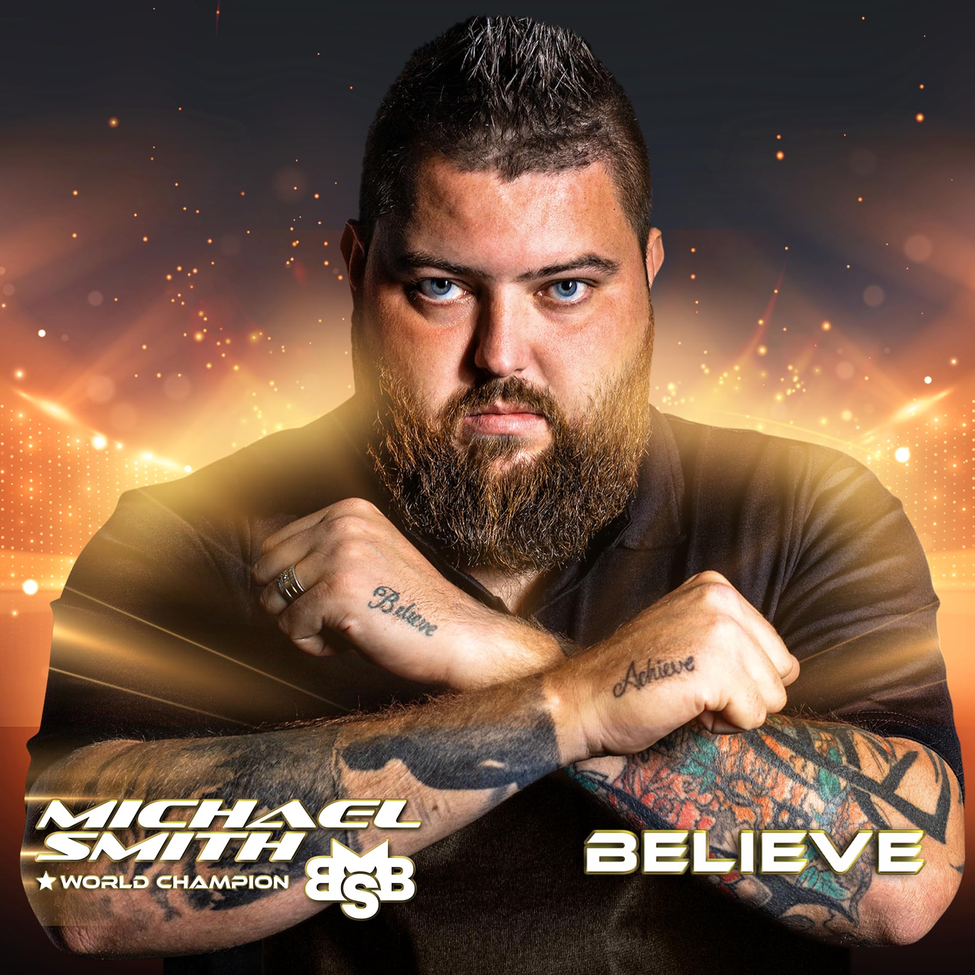 Shot Soft Darts Michael Smith Bully Boy Believe 90% Tungsten Softtip Darts Softdart Hochwertige Tungsten Dartpfeile Set mit Schäften und Flights Made in Neuseeland