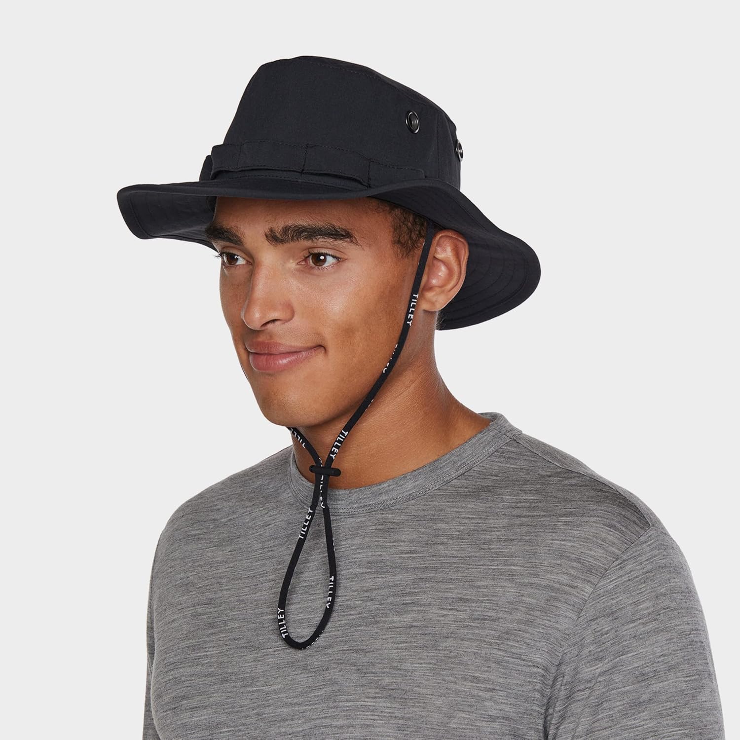 Tilley Canyon Bucket Hat – Lightweight Breathable Hat for Men & Women, Wide Brim Sun Hat for Hiking, Travel & Outdoor Wear