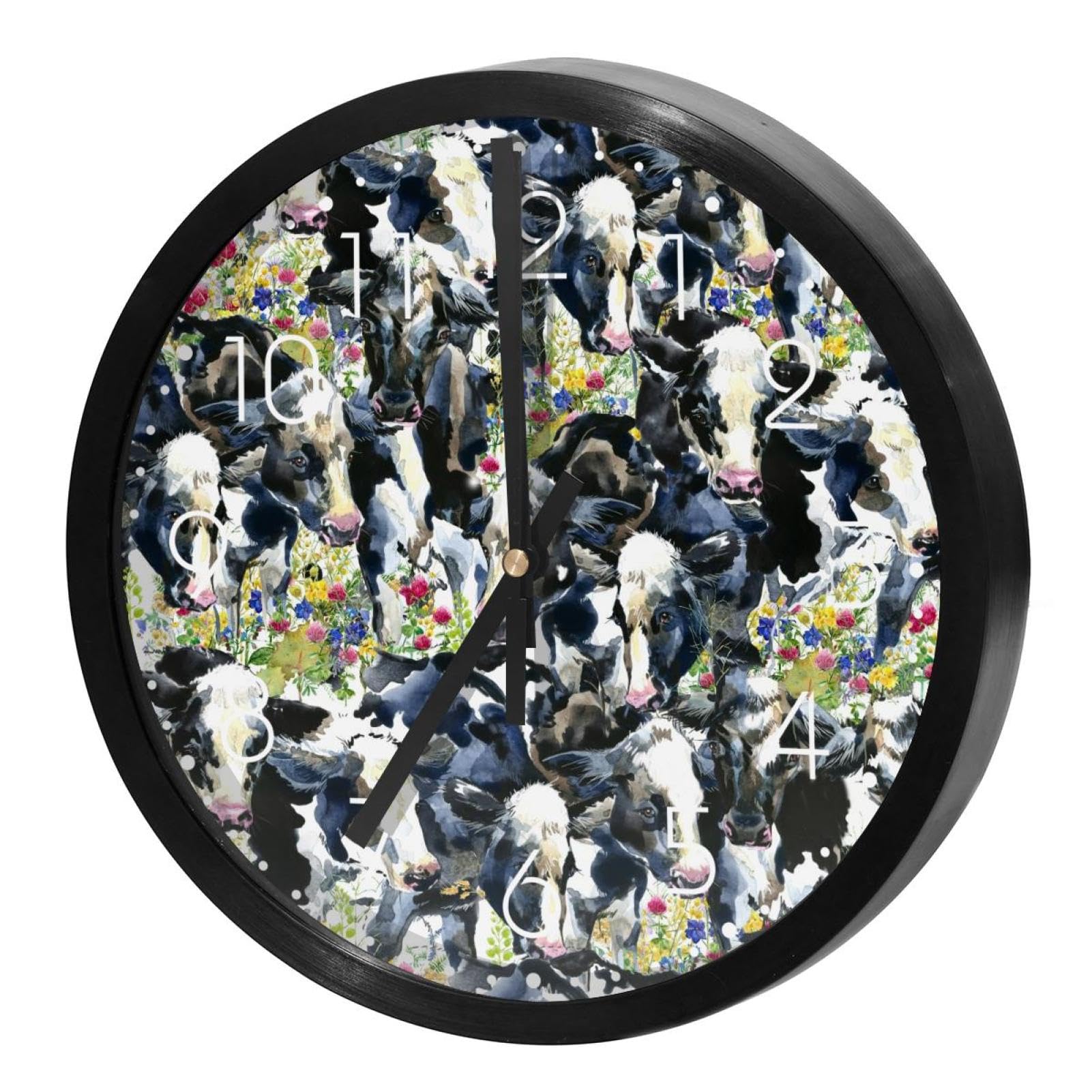 Horloge murale silencieuse sans tic-tac pour le bureau