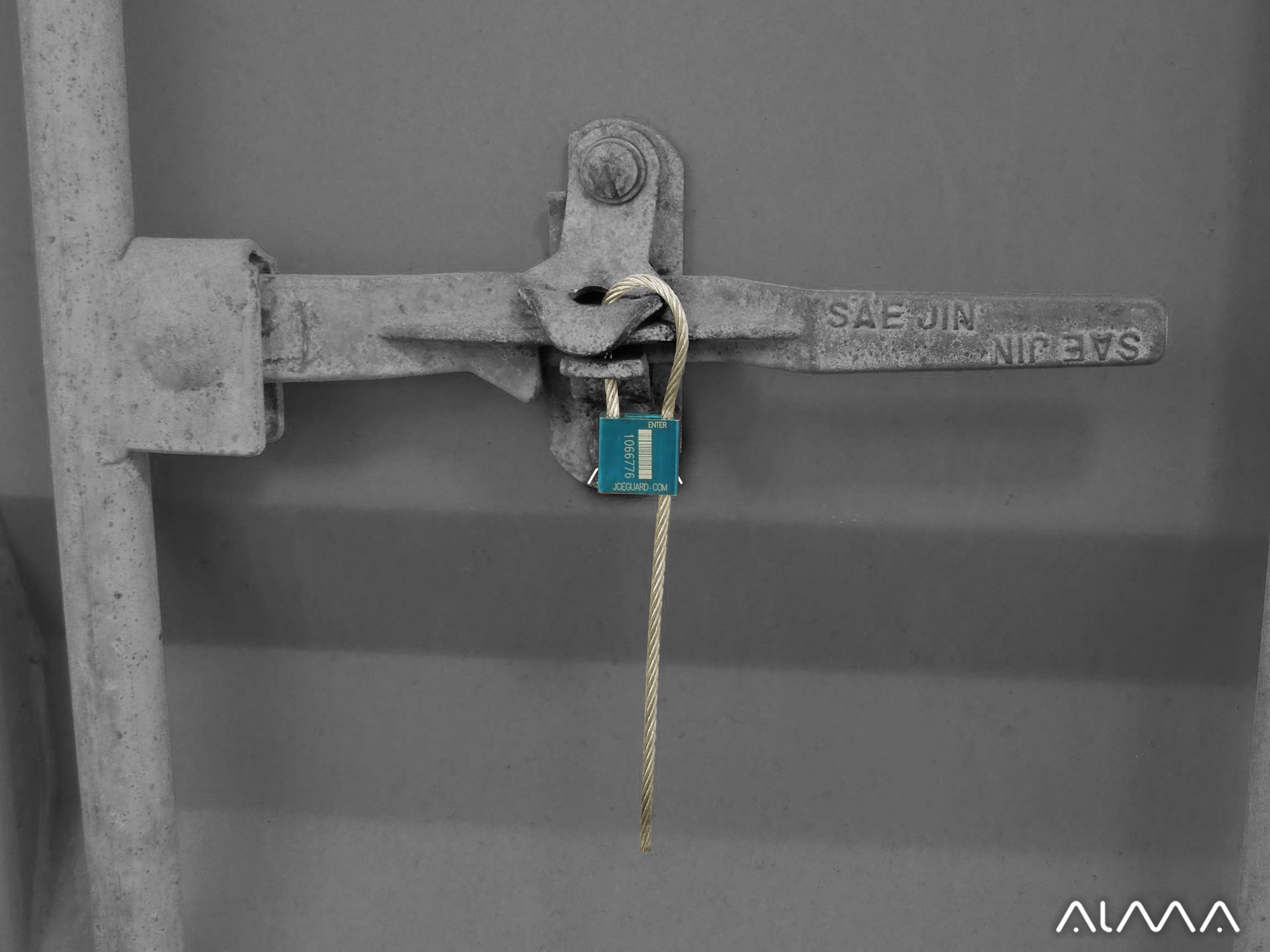 Produttori Di Sigilli Sigilli Di Sicurezza Metallici HIMEN - 50 Pezzi Numerati Con Codice A Barre, Fune 280mm, Gialli Sigilli Sequenziali Codice Barre