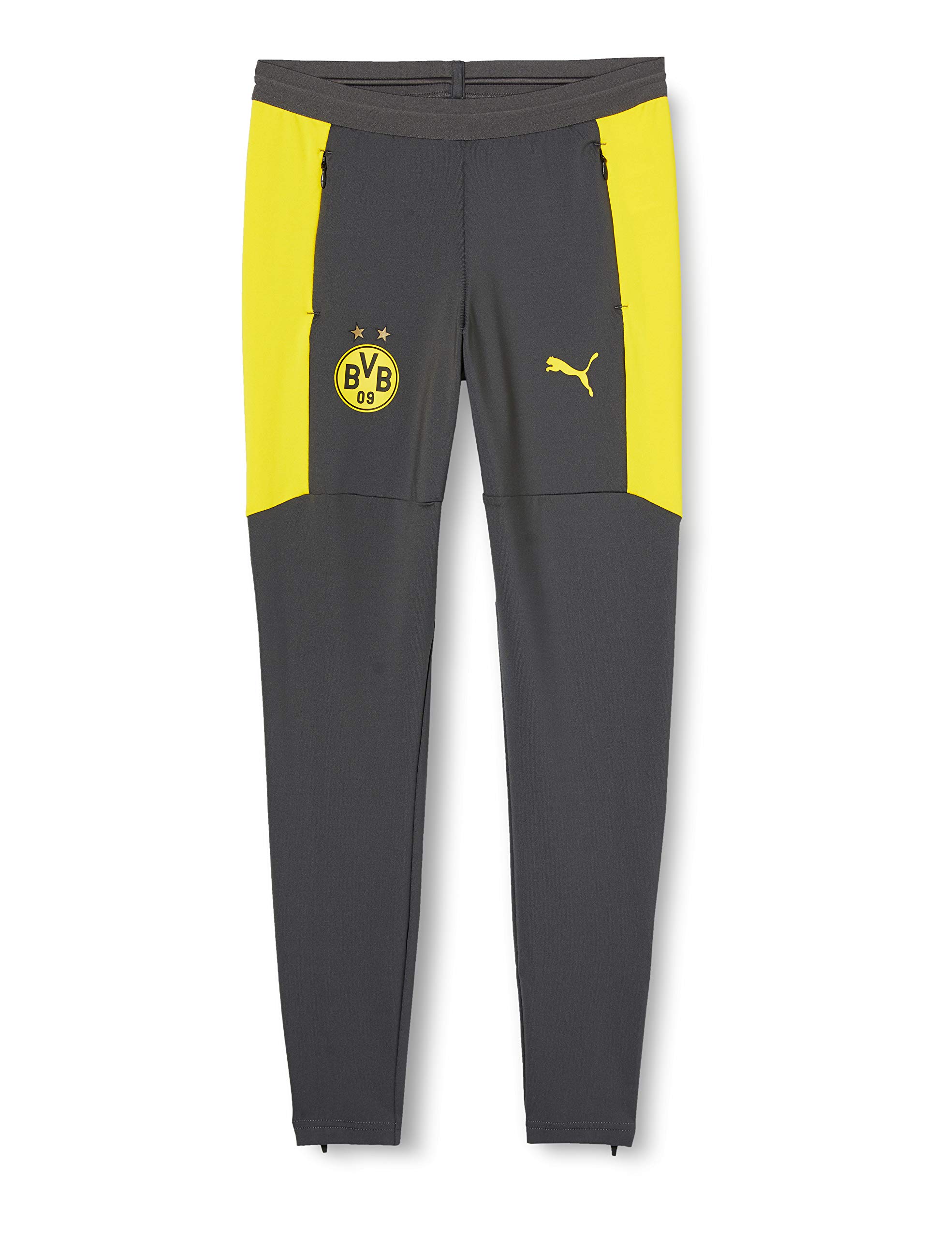 PUMA Unisex, BVB Training Pant w/ zip pockets and w/ zip legs JR Jogginghose
