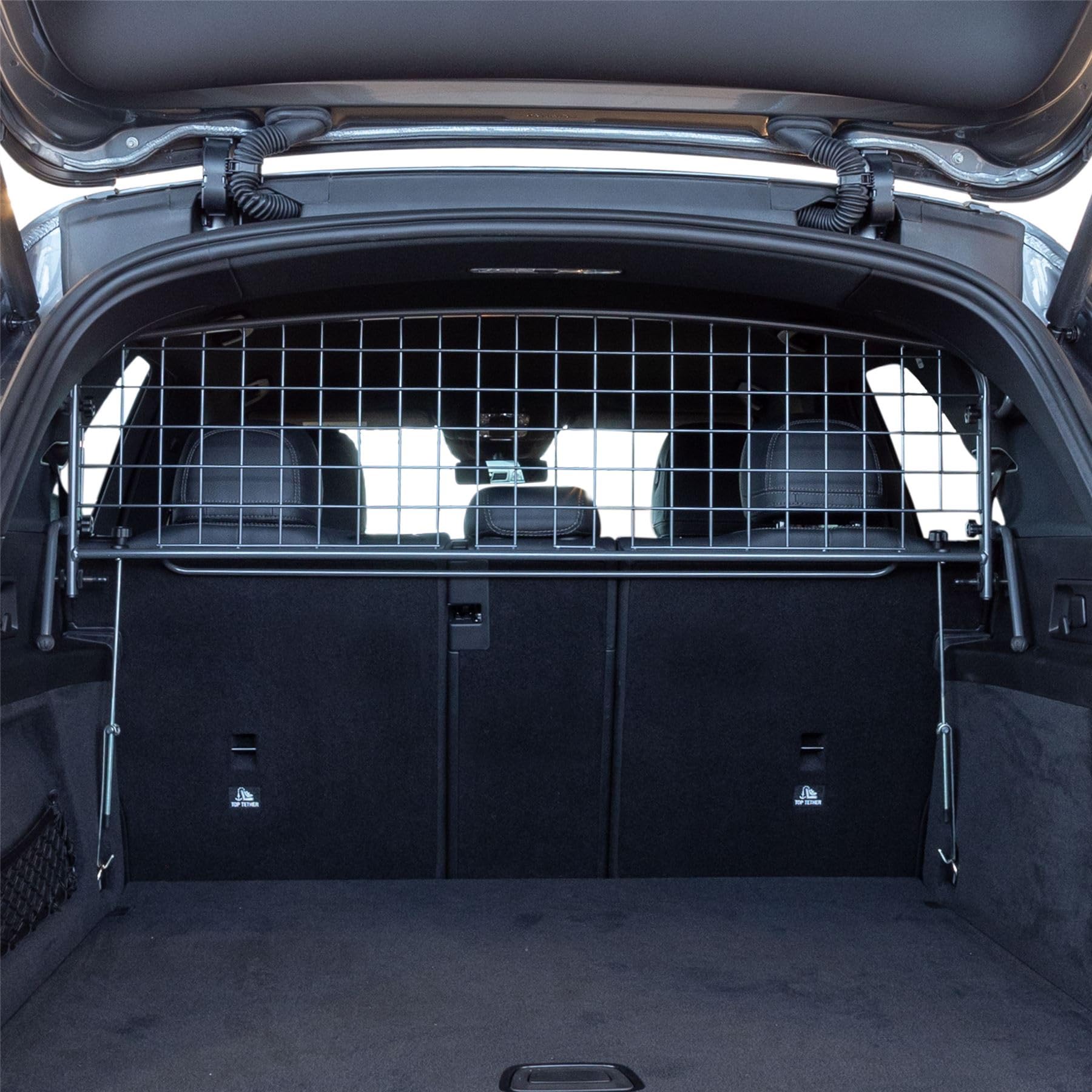 Travall Dog Guard Compatible with Mercedes-Benz GLE SUV (2019-2023) Vehicle Specific Trunk Guard Tailored Fit Luggage Barrier Load Separator Heavy Duty Powder Coated Steel Pet Barrier