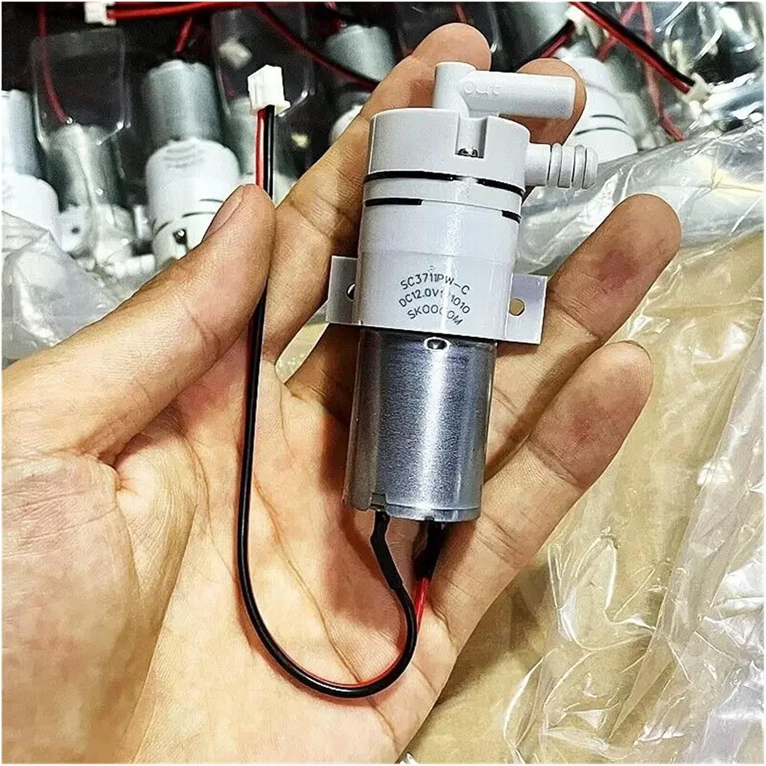 SC3711PW-C ウォーターポンプ DC 12V 370 電子スターターダイヤフラム 自吸式吸引飲料水ディスペンサーポンプ