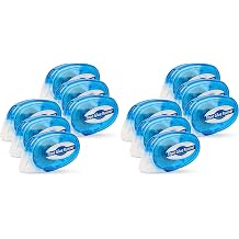 Tmol Scrapbook Tape,26 Ft x 0.31 in Double Sided Roller,Permanent Adhesive Tape Dispenser,Photo-Safe Glue Roller for Scrapbooking,Crafts and Arts Projects,Smooth & Clean,6 Count Pack of 2