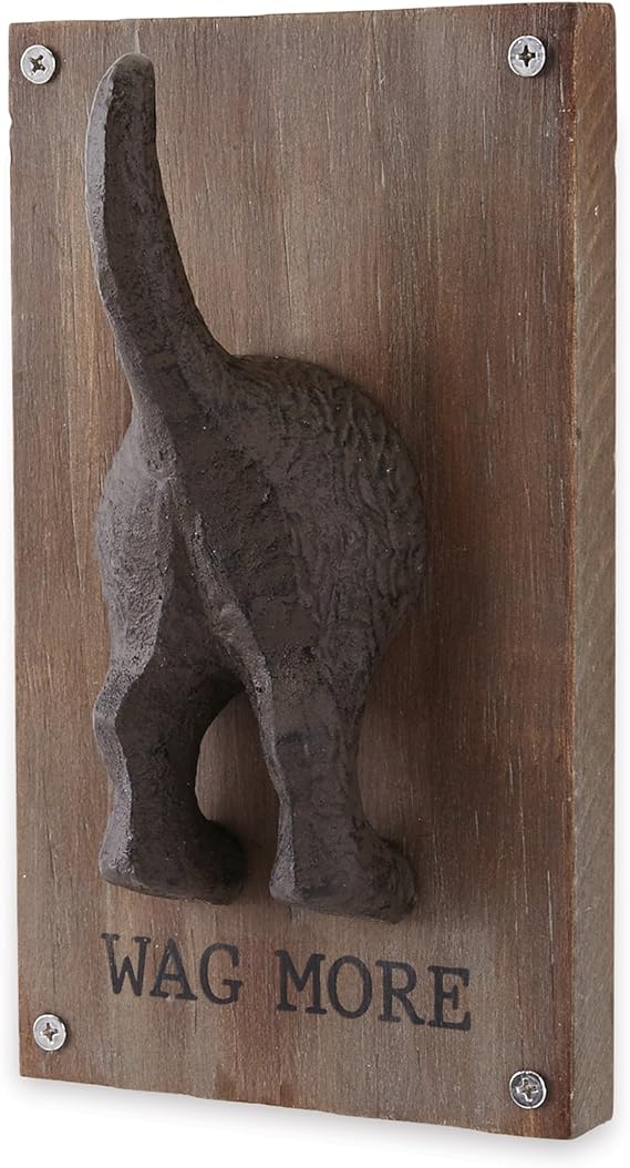 Mud Pie 4345094M Wag More Dog Leash Hanger Wall Hook Amazon.ca Home