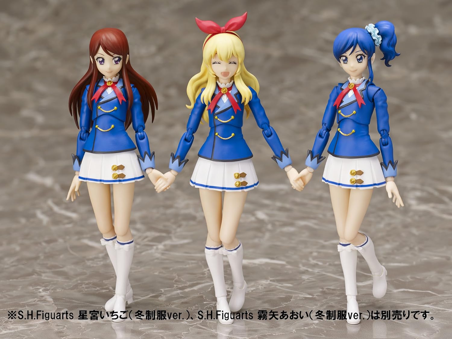 Bandai Hobby S.H. Figuarts Ran Shibuki Winter Uniform Version "Aikatsu" Action Figure