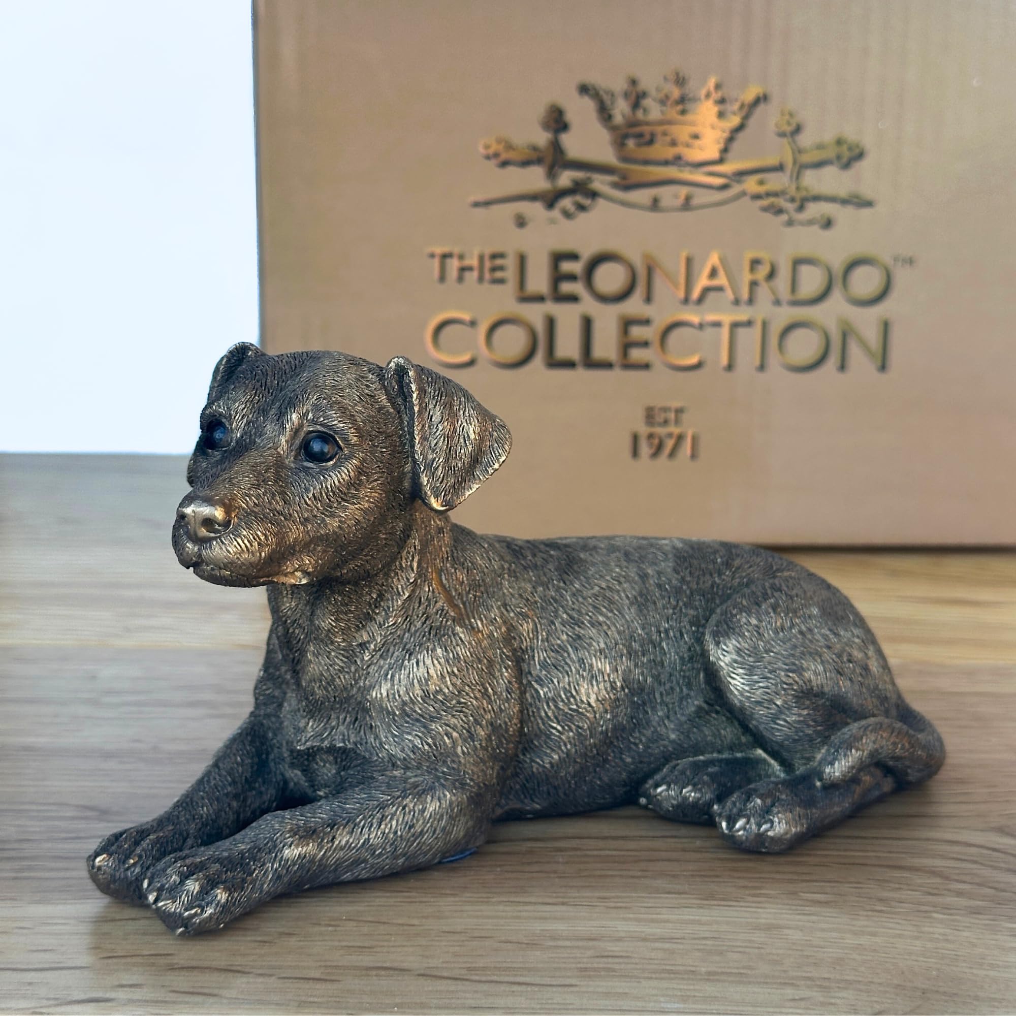 Animal Crackers Jack Russell Terrier Dog FigurineLeonardo ReflectionsGift Boxed from B&Q