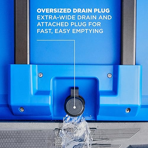 Miniatura 8 de Coleman Pro - Enfriador duro ultraligero de alta calidad con ruedas de 55 cuartos de galón, aislamiento extragrueso que mantiene el hielo hasta 5