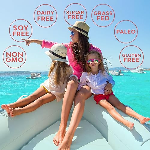 Miniatura 4 de WAETER  Polvo de hidratación de colágeno y electrolitos  Sin azúcar  Sin OMG  Sin gluten  Paleo  Sin soja  Sin lácteos  Alimentado con pasto y