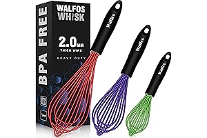 Walfos Silicone Balloon Whisk: The Ultimate Whisk for Seamless Cooking Experiences