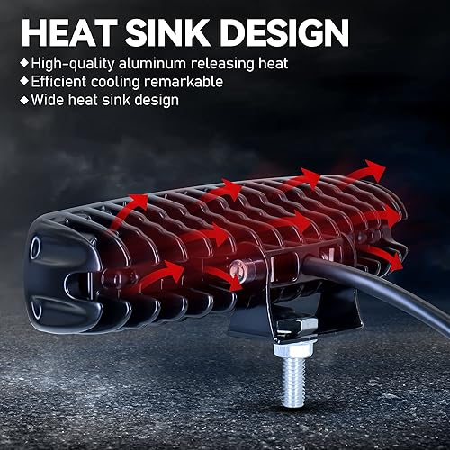 Miniatura 4 de 15 luces LED de seguridad para carretilla elevadora, color rojo, 30 W, CC, 12-80 V, luces de advertencia de almacén, luces de seguridad para