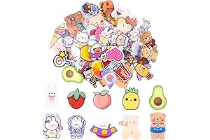 50 Cute Kawaii Aesthetic Puffy Pins the Sweetest Decoration for bags hoodies...