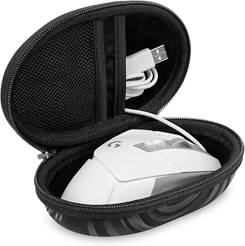 حقيبة ماوس صلبة لحمل السفر، لفأرة مكتب الألعاب متوافقة مع Logitech G502 HERO/ G502 X/ G309/ G PRO X، Razer Basilisk V3/ Orochi V2/ DeathAdder V3 Pro