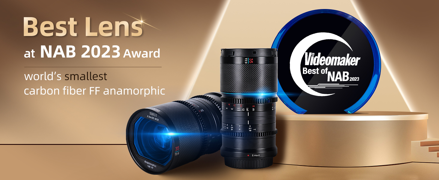 Amazon.com : SIRUI Saturn 35mm T2.9 1.6X Full Frame Carbon Fiber