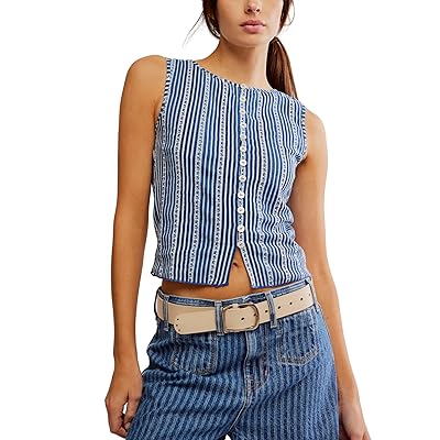 Free People Tilly Vest Printed Women