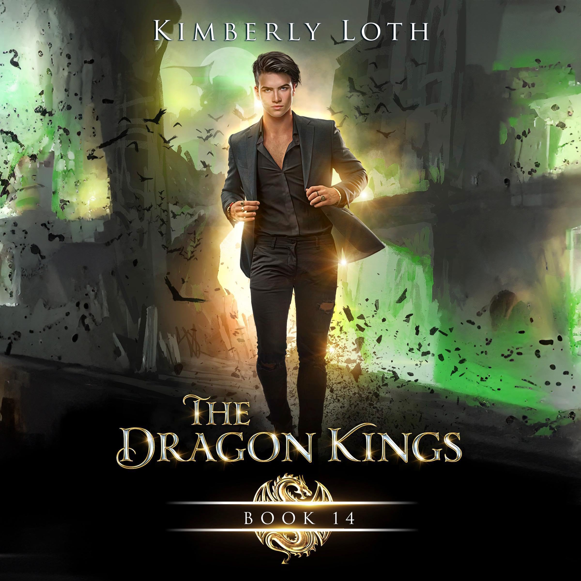 Cover art for The Dragon Kings, Book Fourteen