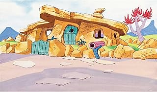 5.9x3.6ft Caveman Stone House Party Decorations Photography Backdrop for Kids Birthday Party Decorations Baby Shower Supplies Picture Photoshoot Props