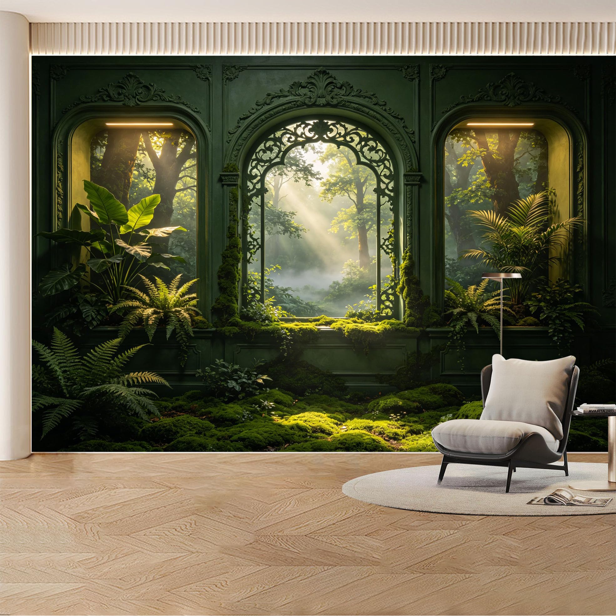 Custom Wall Mural Wallpaper Desert Beach Landscape Nature Modern Wall Decor Large Wall Art Minimalist Nordic Misty Removable SelfAdhesive Large Photo for Living Room， Bedroom， Office