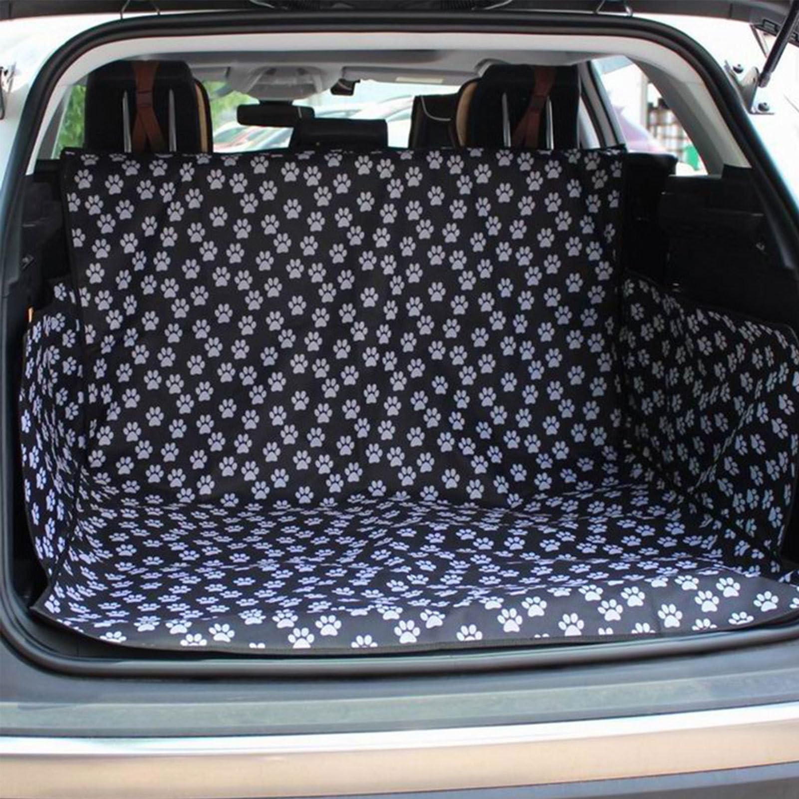 Housse De Siège Voiture 2 En 1 Pour Animaux - Protection Banquette Et Coffre SUV Universelle