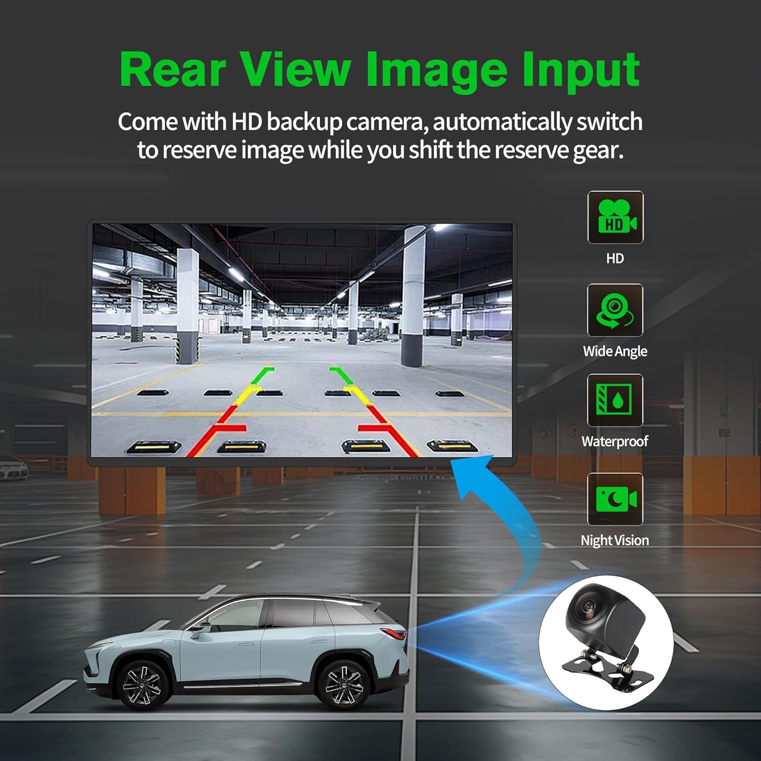 [4 64G] Android 13 Car Stereo with Wireless Apple Carplay & Android Auto for Honda Accord 2008-2013 10.1 Touchscreen Radio Upgrade with AHD Camera,GPS Navigation,SWC,WiFi,FM,Bluetooth