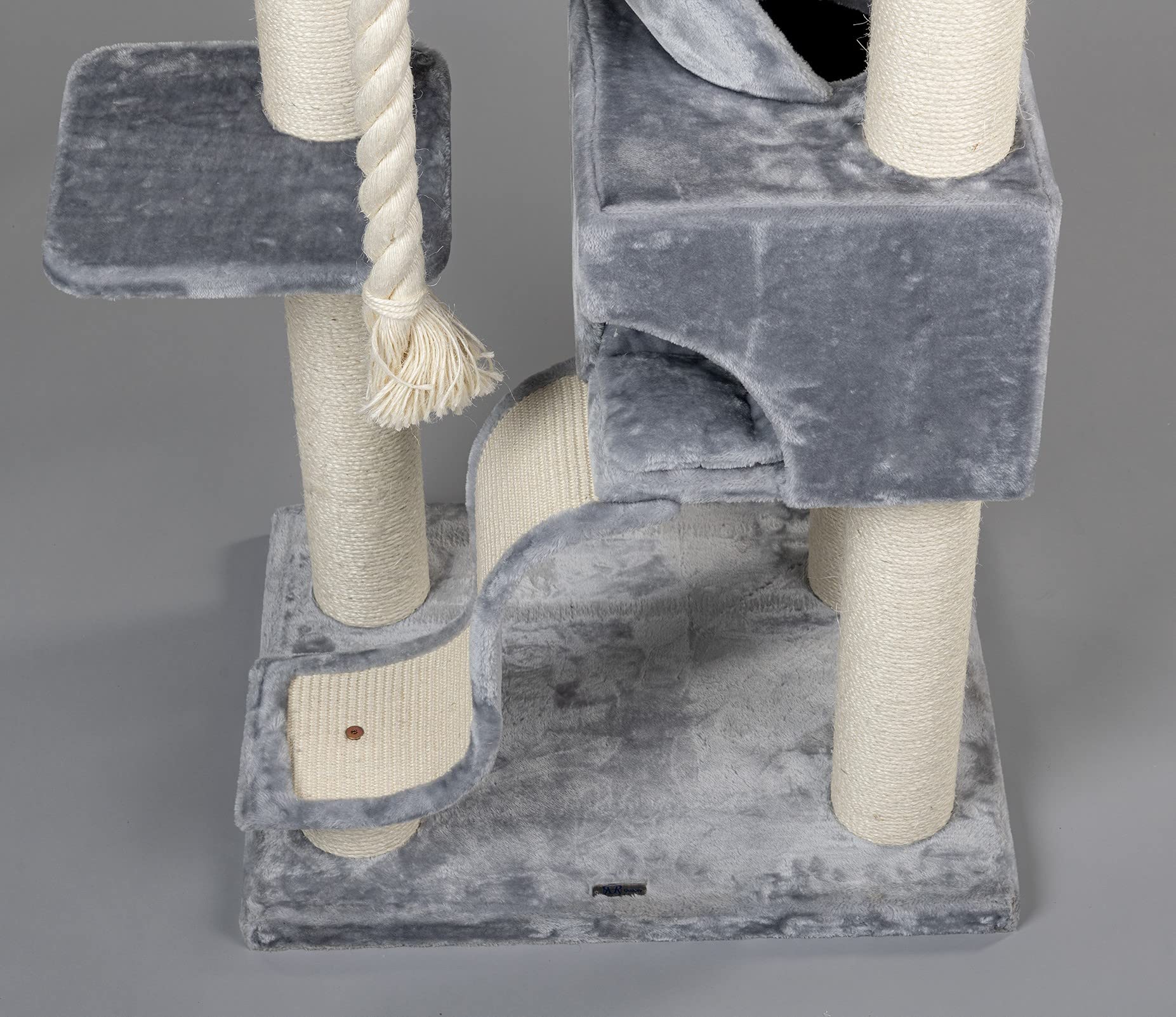 Buy RHRQuality Cat tree for large cats Kilimandjaro de Luxe Light Grey