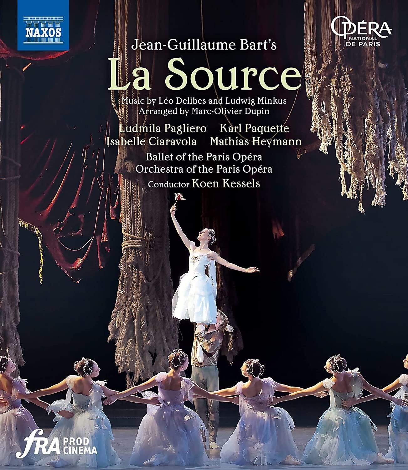 La Source Blu-ray Ópera de París Naxos ballet Koen Kessels