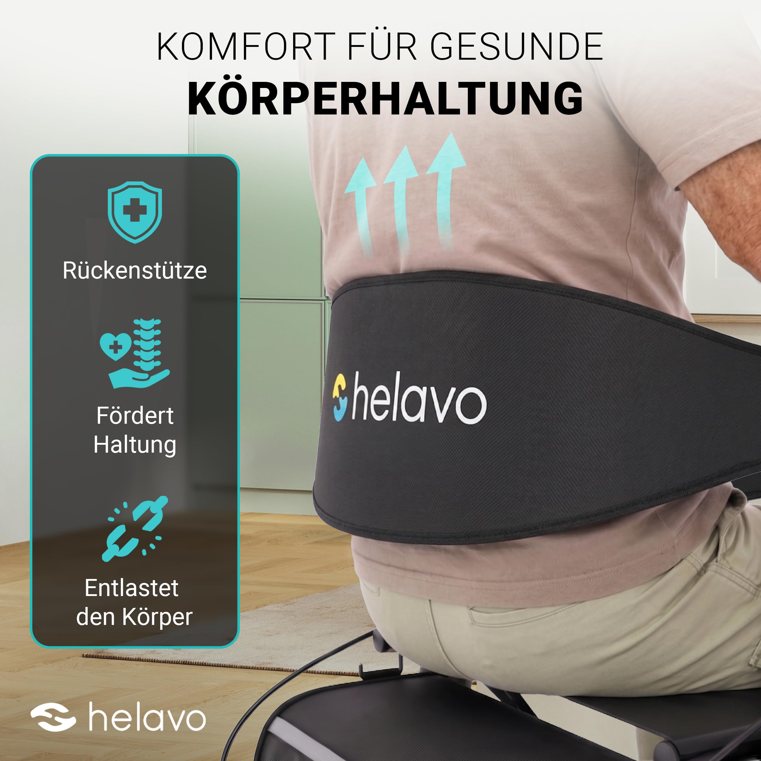 Helavo Outdoor-Rollator mit Luftbereifung - Faltbarer Rollator mit Sitz & Lehne für Draußen - Komfortable & stoßdämpfende 12"/10" große Räder - Gehhilfe für Waldwege, Gras & Strand | 12" Luftreifen für maximalen Komfort - Mit Sitz & Rückenlehne - Nur 9,5