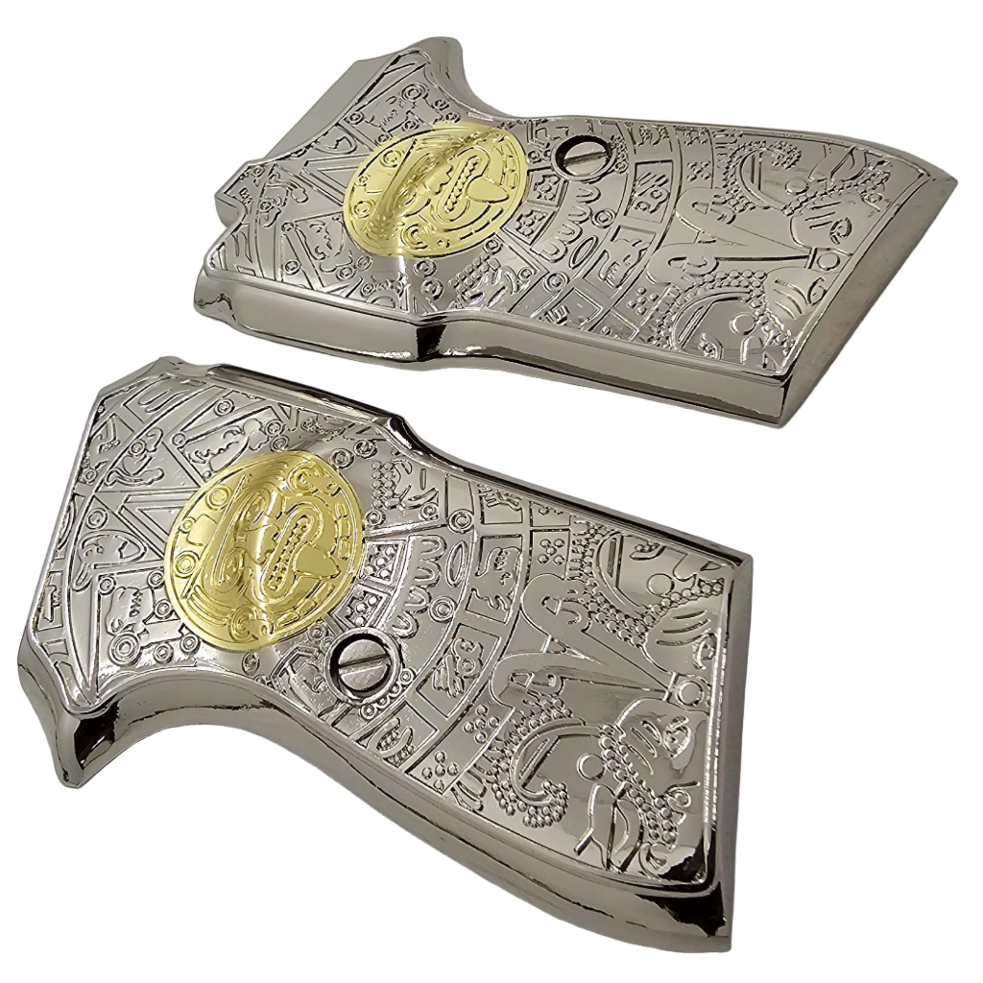 Amazon.com: Metal Nickel Gold Plated Grips Compatible with Bersa