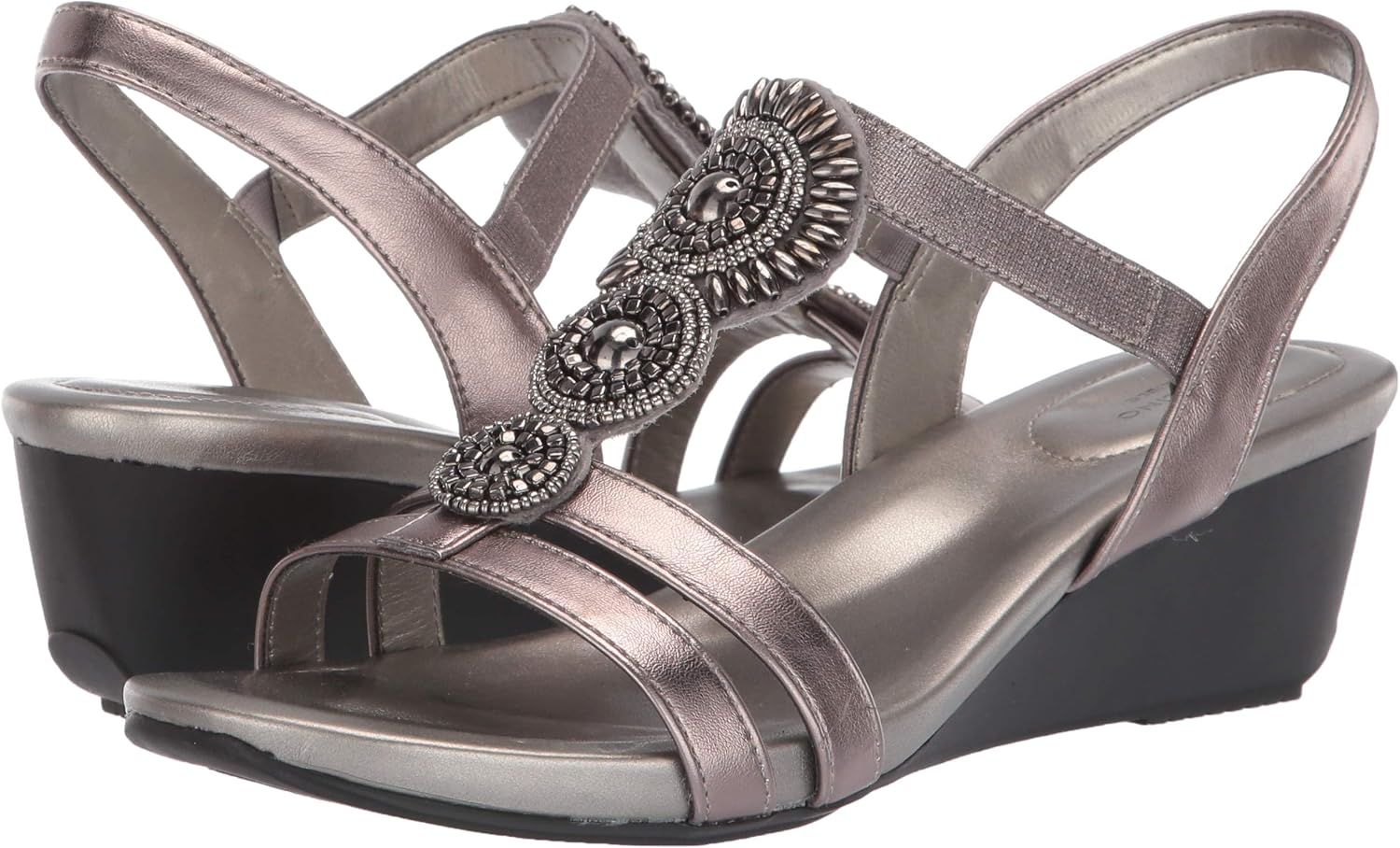 bandolino beaded sandals