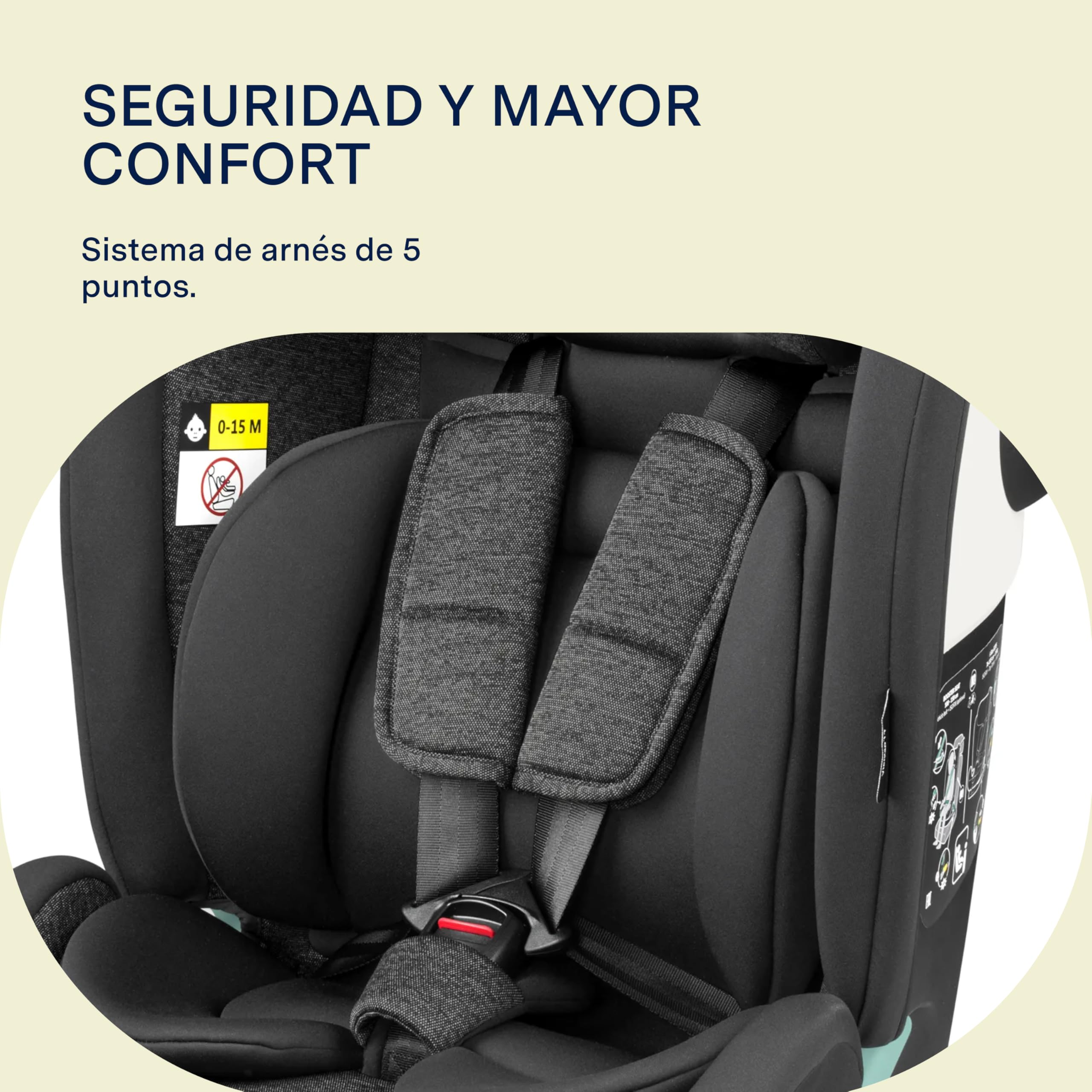 PEG Viaggio TT Silla de Coche Evolutiva i‑Size con ISOFIX, 76–150 cm, 15 meses–12 años, 9–36 kg, Respaldo Reclinable, Reposacabezas Regulable, Protecciones Laterales, Planet