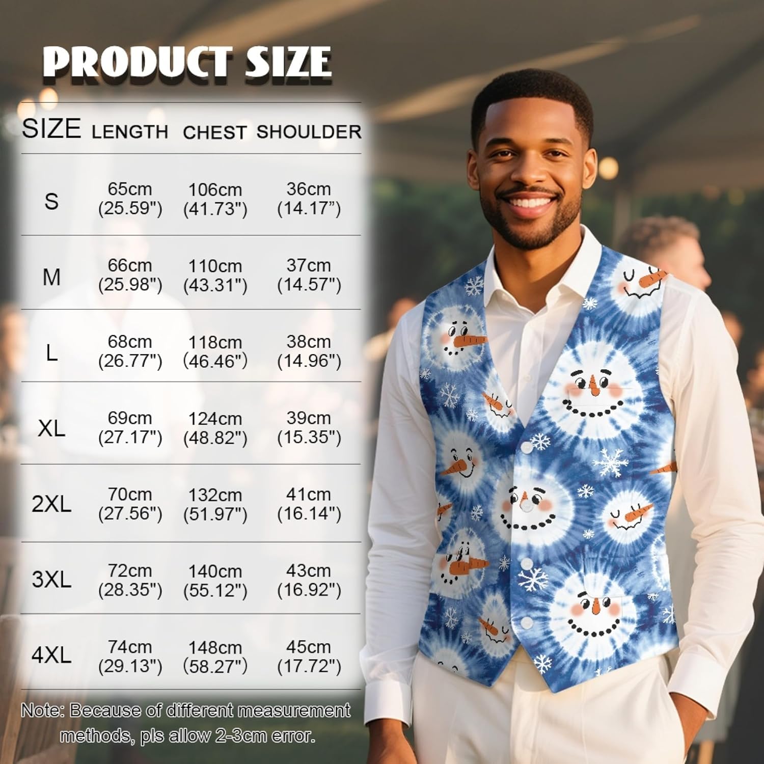 NDISTIN Mens Dress Vests Breathable Suit Vest for Men Waistcoat for Party Banquet Slim-Fit Tuxedo Vests