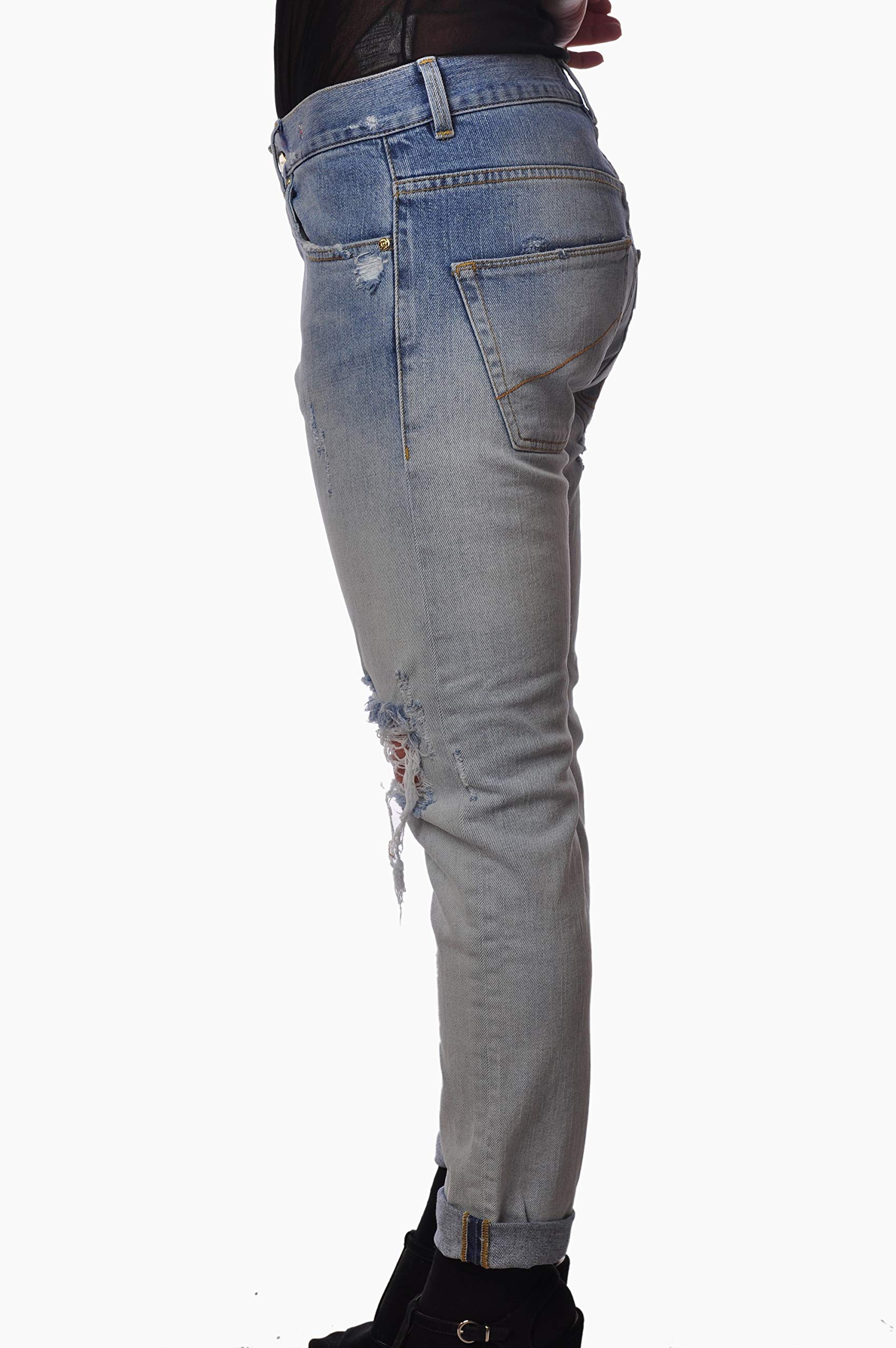 Pinko Jeans strappato Lavato Effetto Vintage Candy tg 28
