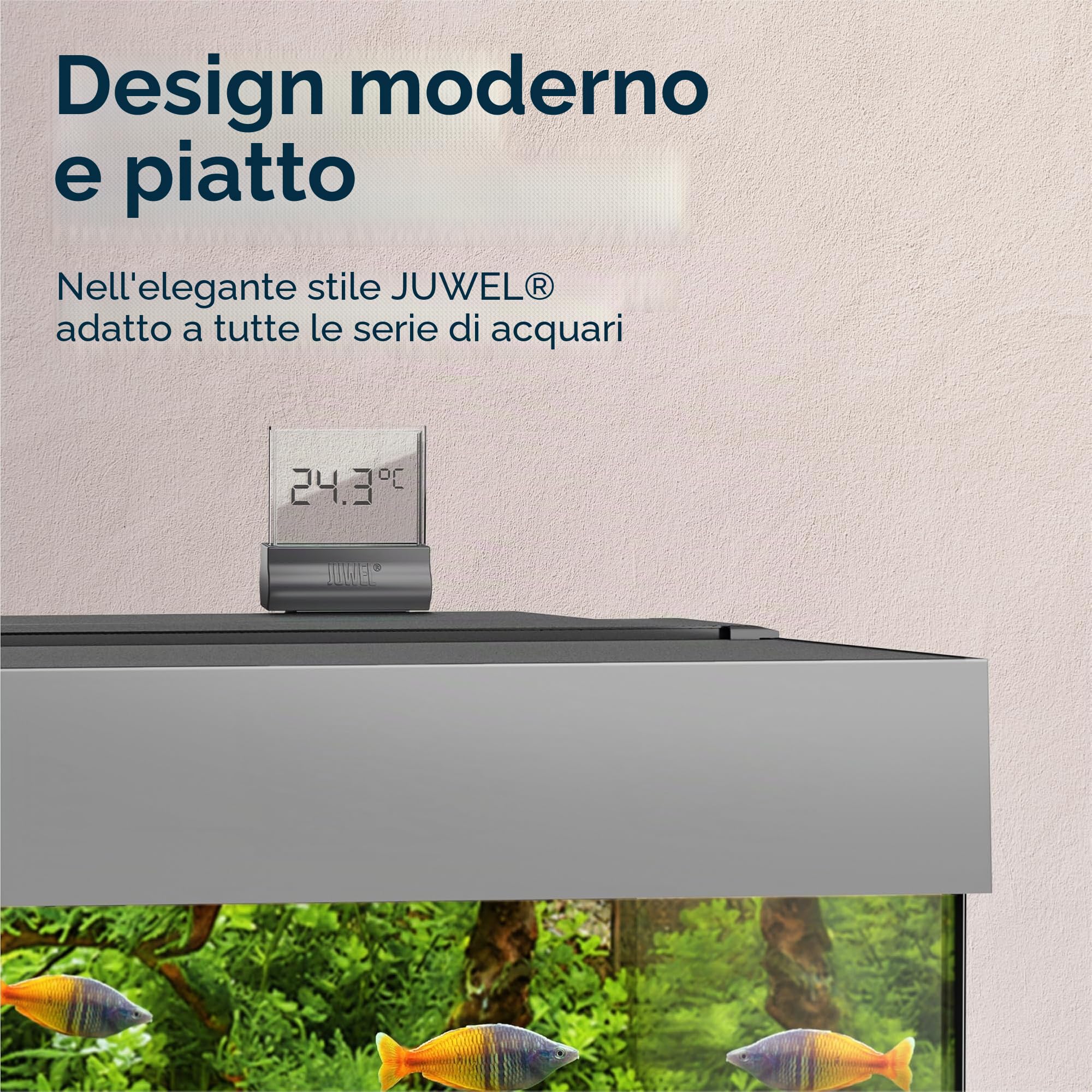 JUWEL Aquarium - Termometro digitale 4.0 – adatto per tutti gli acquari