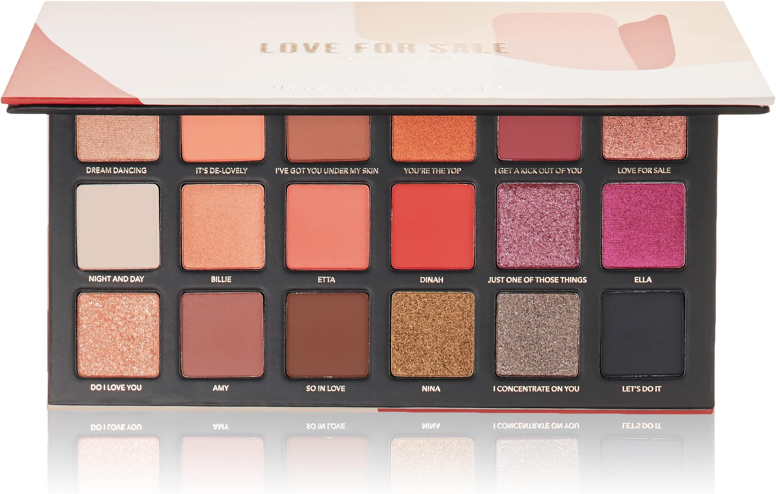 HAUS LABORATORIES by Lady Gaga: Limited Edition LOVE FOR SALE SHADOW PALETTE, 18 Shade Palette | New, Innovative Formulas | Eye Makeup with Pigmented Matte, Metallic, Shimmer & Sheer Sparkle Finishes