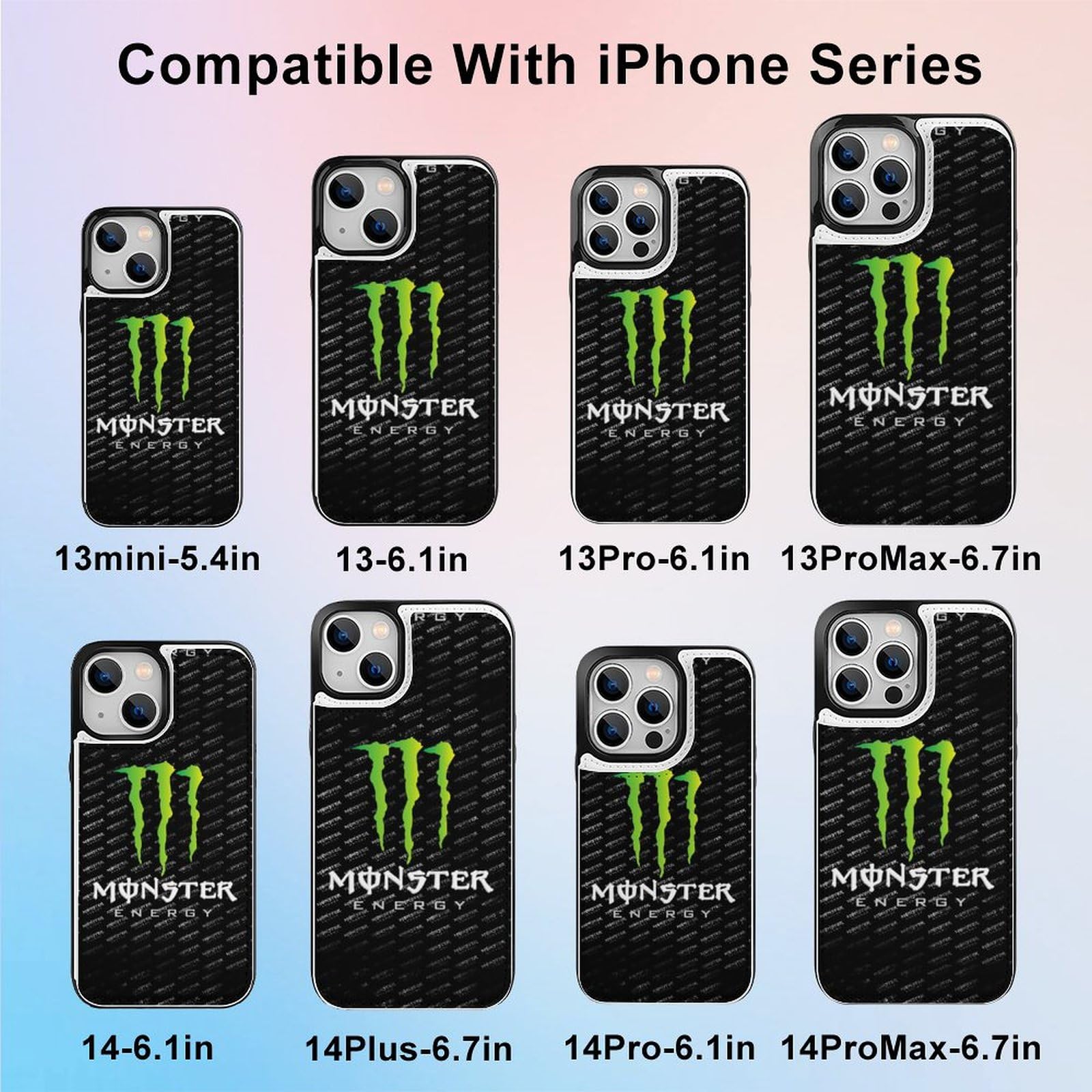 Amazon.co.jp: iPhone13 Pro Max用ケース ロゴモンスターエナジー